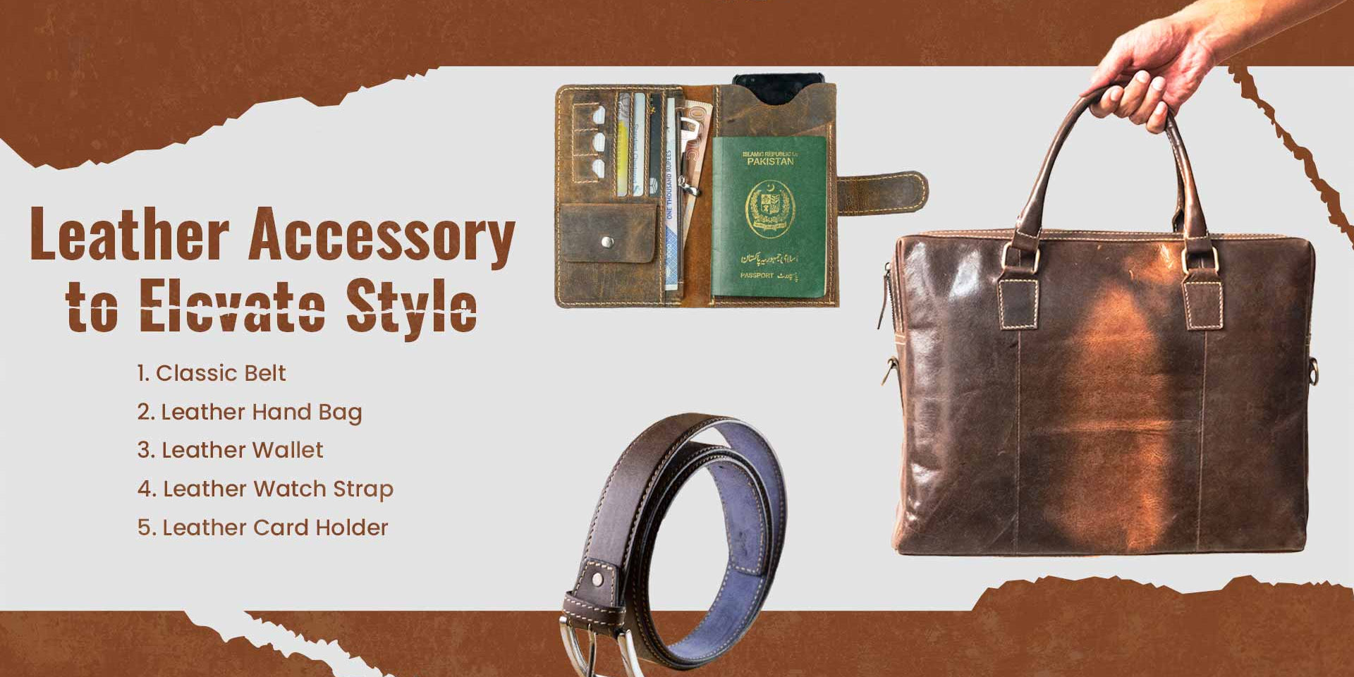 Top 5 Must-Have Leather Accessories to Elevate Your Style