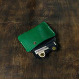 Card Button Closure Horizontal Double Button Closure