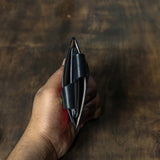 Card Button Closure Horizontal Double Button Closure