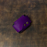 Card Button Closure Stitchless Wallet
