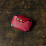 Card Button Closure Stitchless Wallet