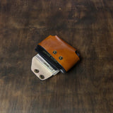 Card Button Closure Stitchless Wallet