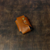 Card Button Closure Stitchless Wallet