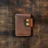 Card Button Closure Vertical Double Button Closure