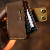 Card Button Closure Vertical Double Button Closure
