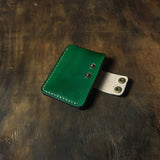 Card Button Closure Vertical Double Button Closure