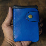 Card Button Closure Vertical Button Closure