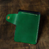 Card Button Closure Vertical Button Closure