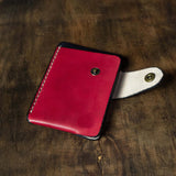 Card Button Closure Vertical Button Closure