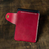 Card Button Closure Vertical Button Closure