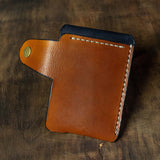 Card Button Closure Vertical Button Closure