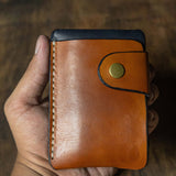 Card Button Closure Vertical Button Closure