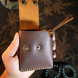 Card Button Closure Pony Tails