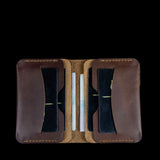 Rivo Buffalo Leather Wallet | Slim Bifold Card & Cash Wallet