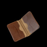 Rivo Buffalo Leather Wallet | Slim Bifold Card & Cash Wallet