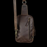 Crosser Vertical Leather Crossbody Bag