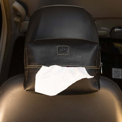 Leather Car Tissue Pouch