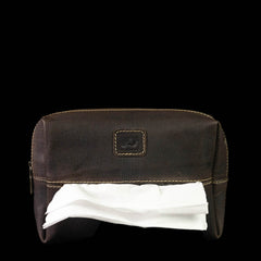 Leather Car Tissue Pouch