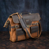 Contractor - Leather Office Bag