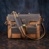Contractor - Leather Office Bag