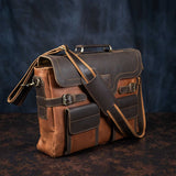Contractor - Leather Office Bag