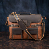 Contractor - Leather Office Bag