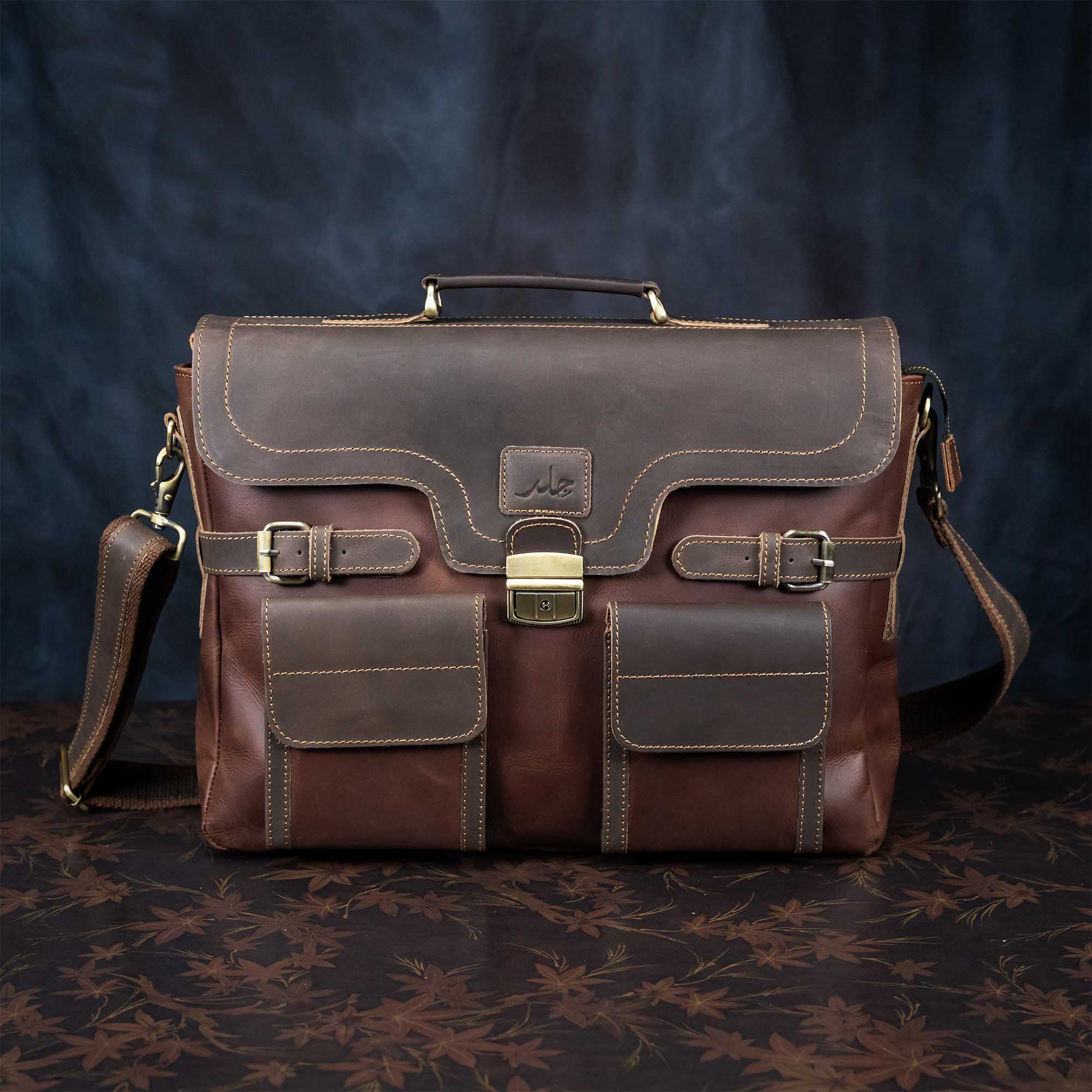 Contractor - Leather Office Bag