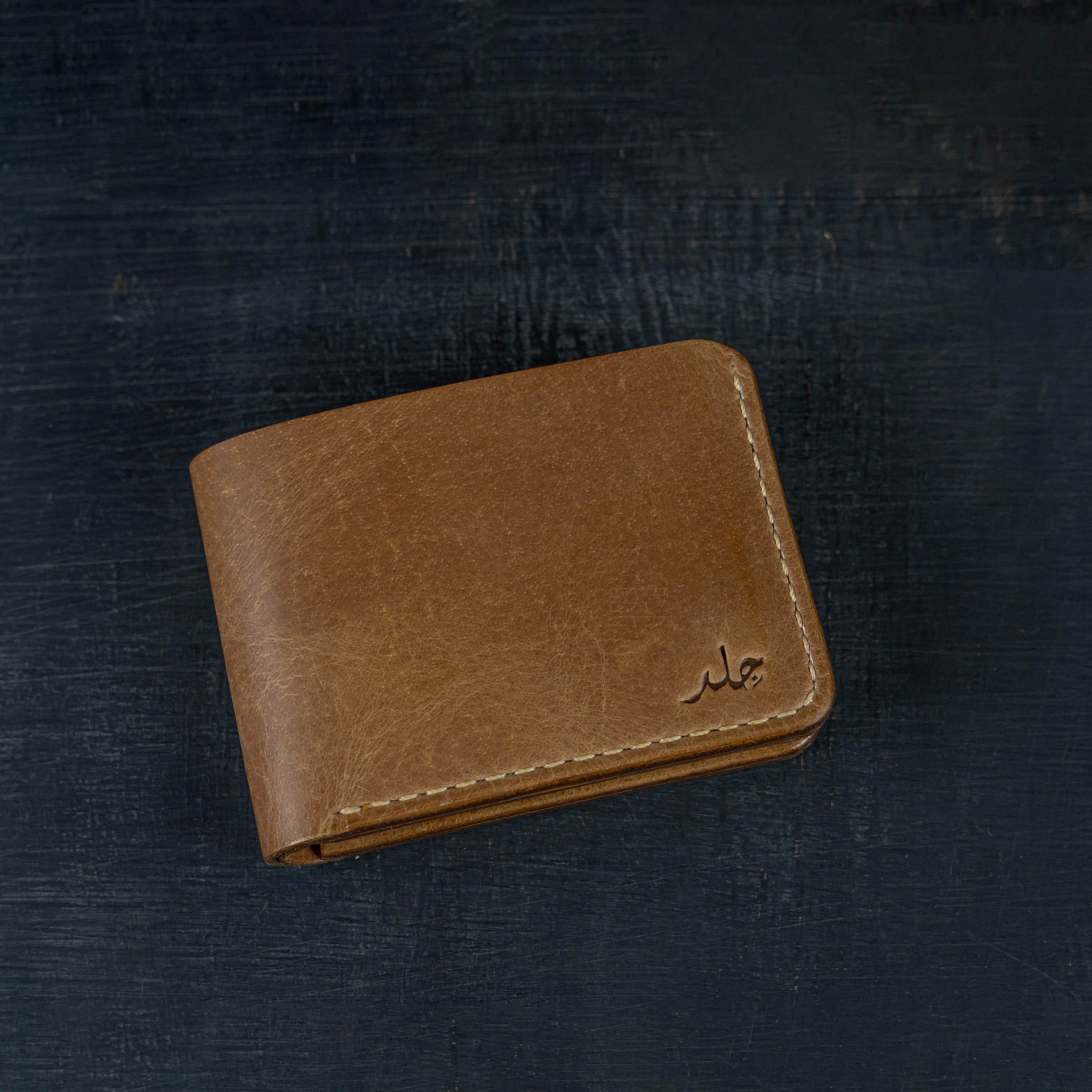 Traditional Bifold Men Wallet 8 Pockets