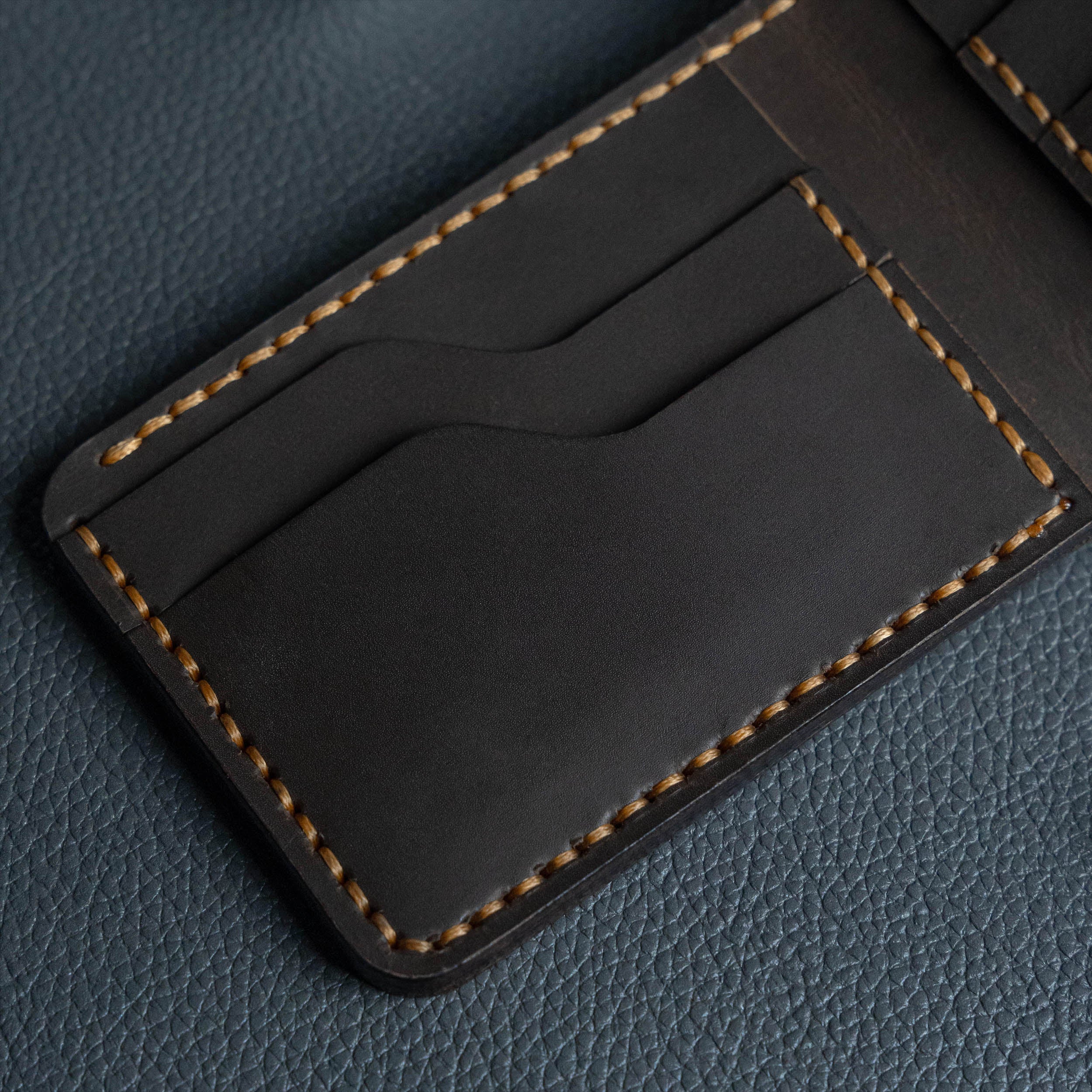 Traditional Bifold Handmade Leather Wallet