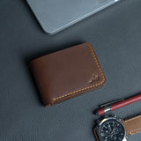 Traditional Bifold Handmade Leather Wallet