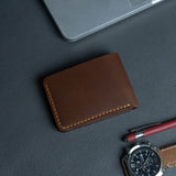 Traditional Bifold Handmade Leather Wallet