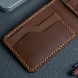 Traditional Bifold Handmade Leather Wallet