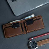 Traditional Bifold Handmade Leather Wallet