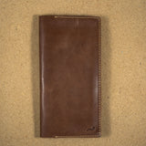Leather Cheque Book Cover - FLO