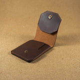 Flap V1 Leather Card Wallet
