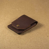 Flap V1 Leather Card Wallet