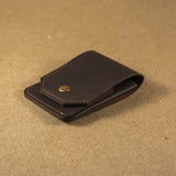 Flap V1 Leather Card Wallet