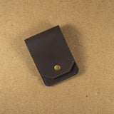 Flap V1 Leather Card Wallet