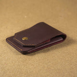Flap V1 Leather Card Wallet