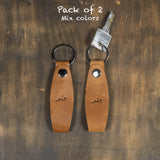 Grabby Stitchless -Leather Keychain