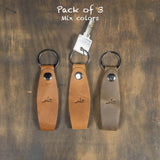 Grabby Stitchless -Leather Keychain