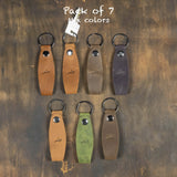 Grabby Stitchless -Leather Keychain