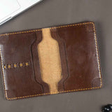 Premium Handmade Leather Passport Holder