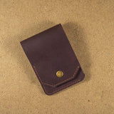 Flap V1 - Leather Card Wallet