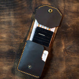 Flap Wallet Leather Wallet