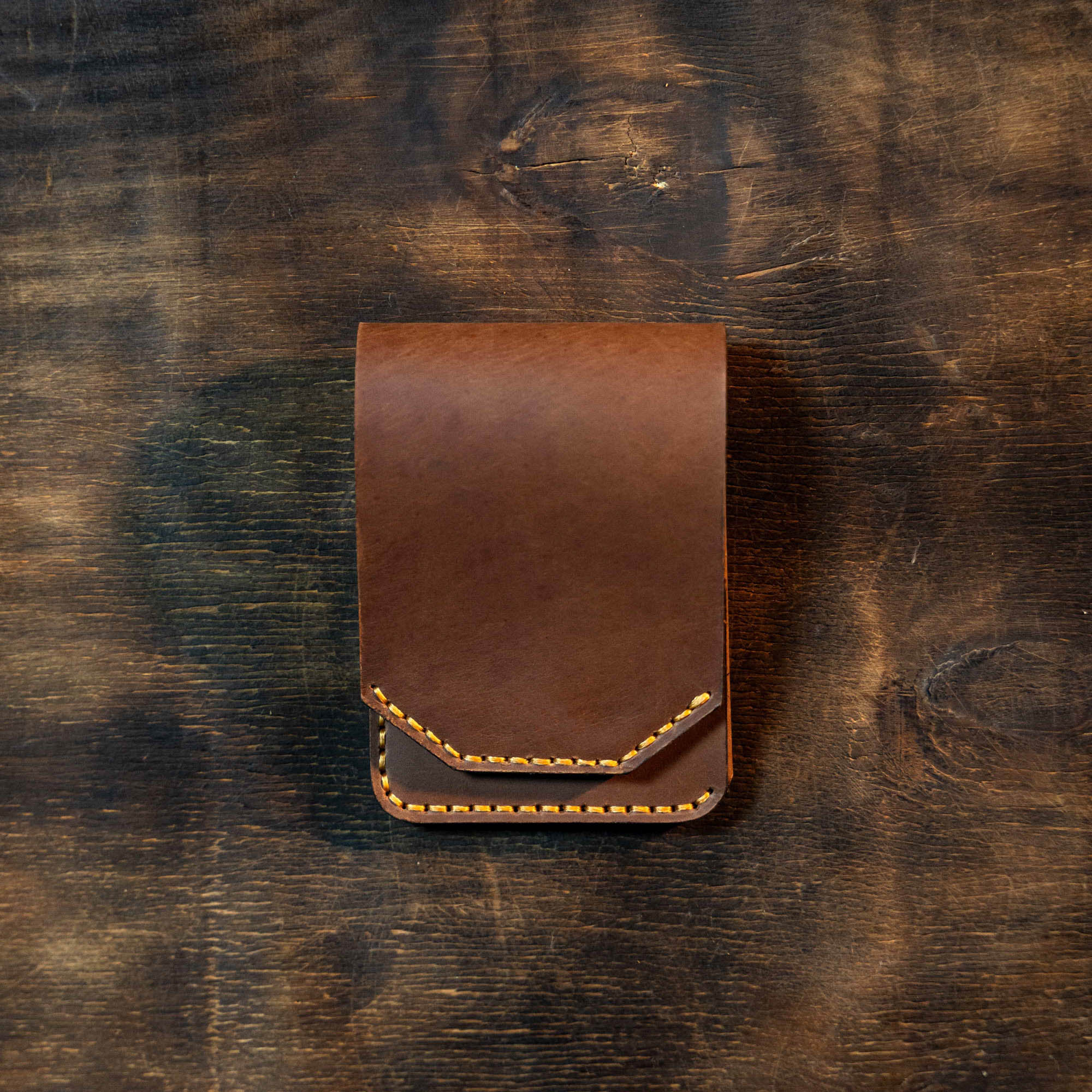 Flap V1 Handcrafted Leather Wallet