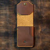 Flap Wallet Leather Wallet