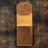 Flap Wallet Leather Wallet