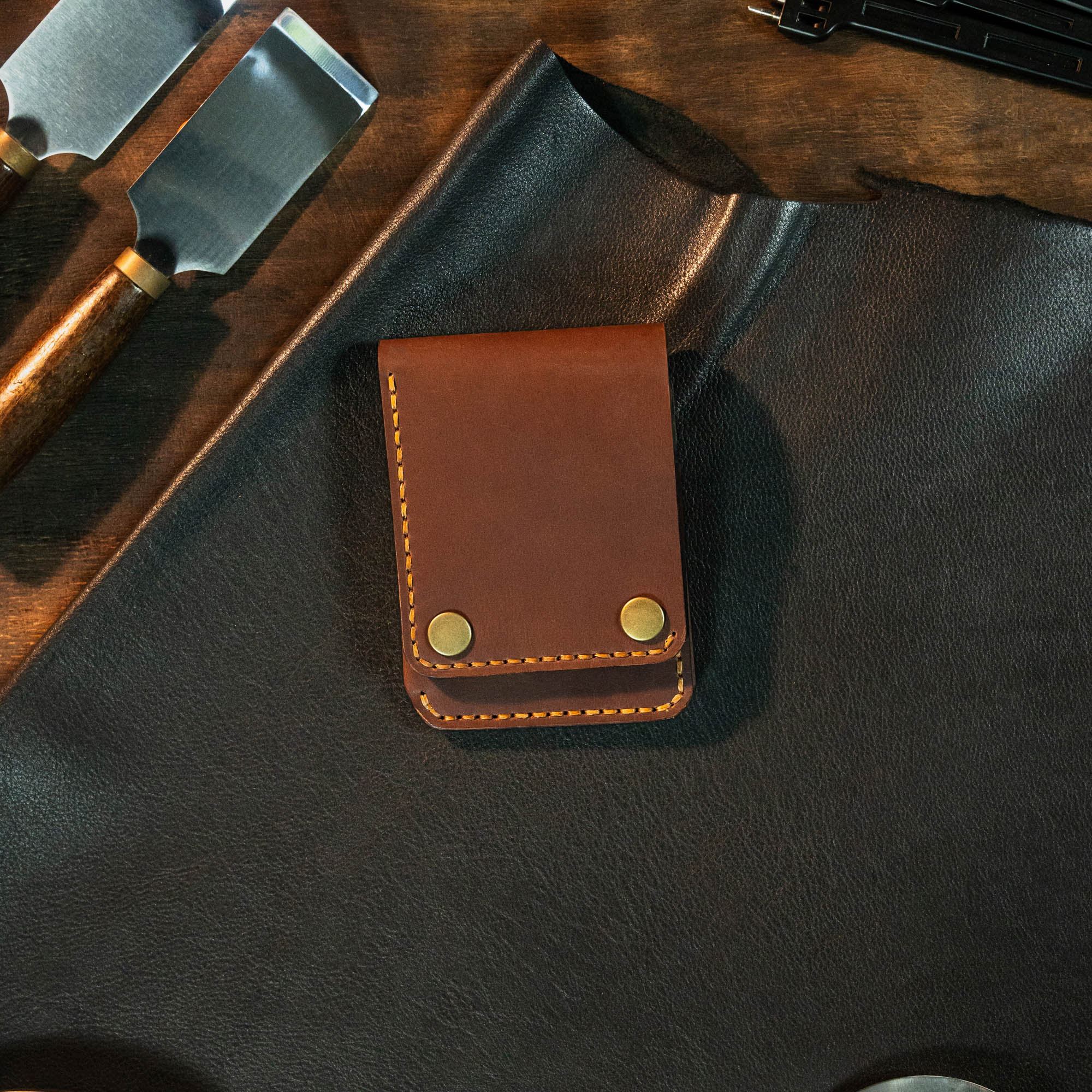 Flap V2 Handcrafted Leather Wallet