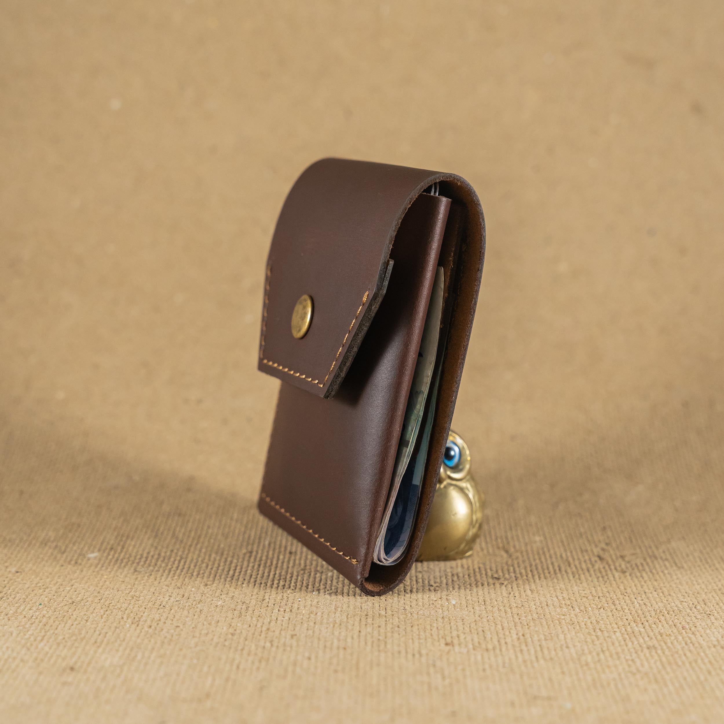 Flap V3 Leather Card Wallet